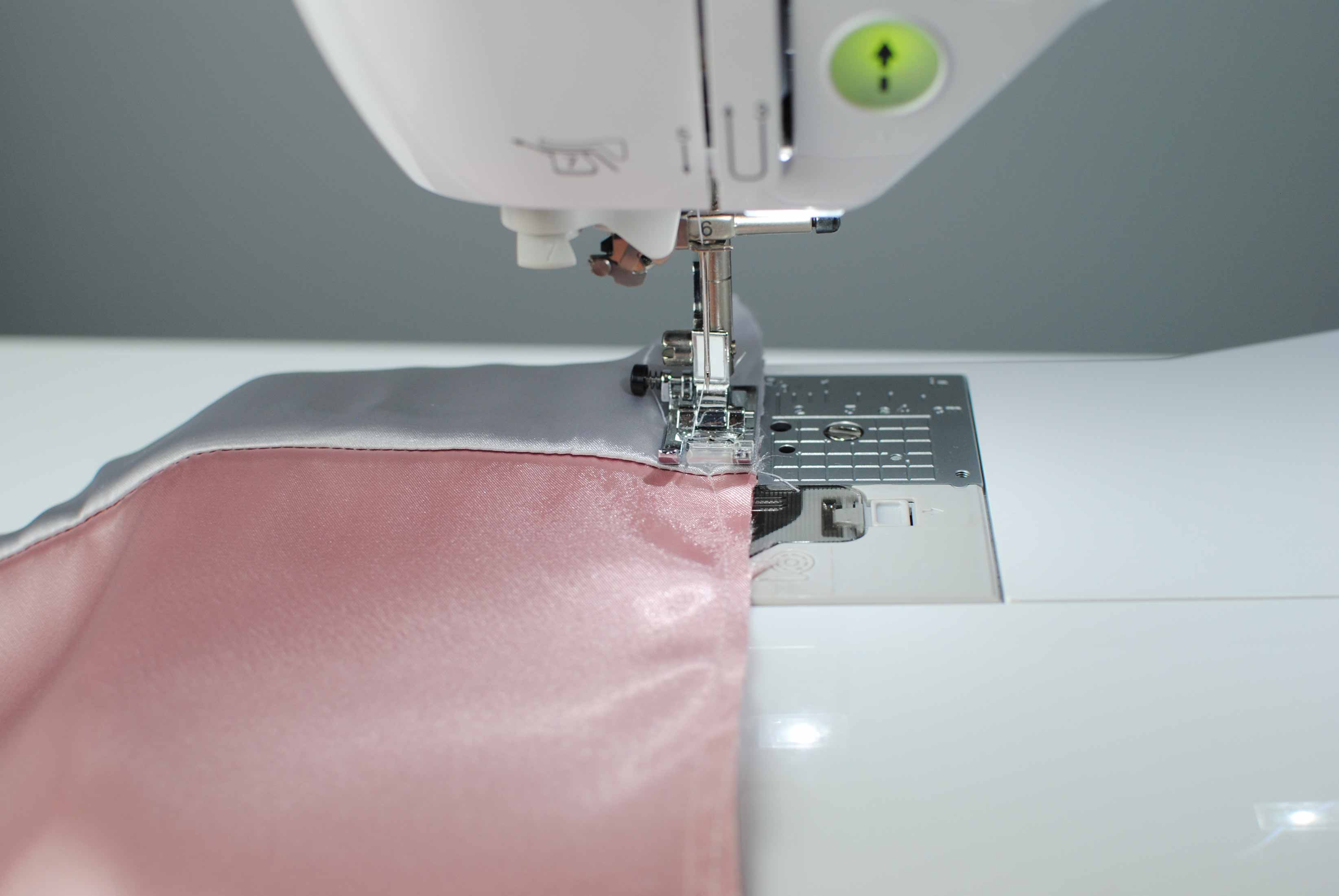 how to sew a pillowcase stitch together